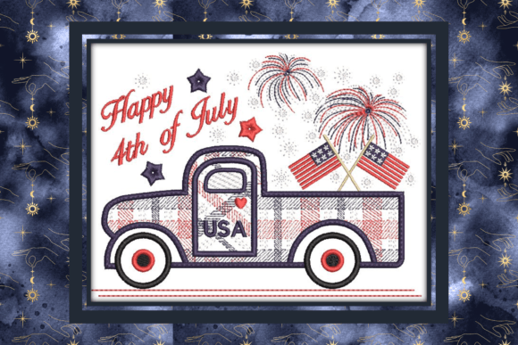 Download Retro Patriot Truck - Retro Collection