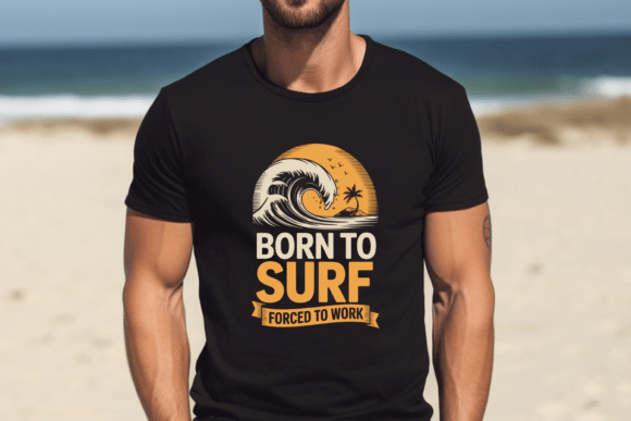 Download Retro Surf Ocean Wave PNG - Retro Collection